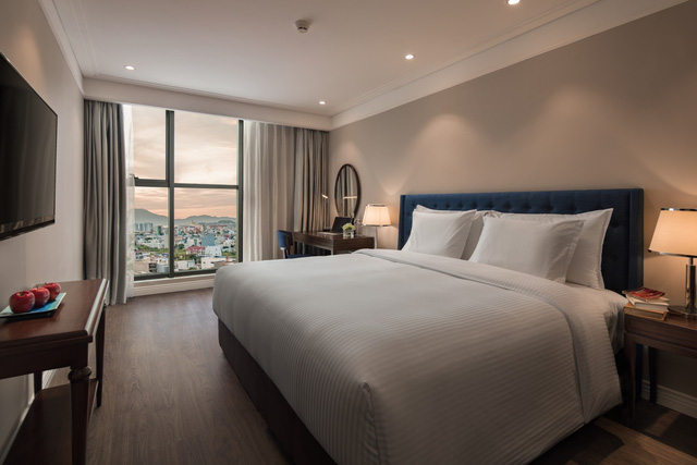 Tất cả các phòng tại Luxury Apartment đều có tầm nhìn rộng mở về phía Thành phố, Vịnh Đà Nẵng, biển Mỹ Khê… đem lại trải nghiệm sống.
