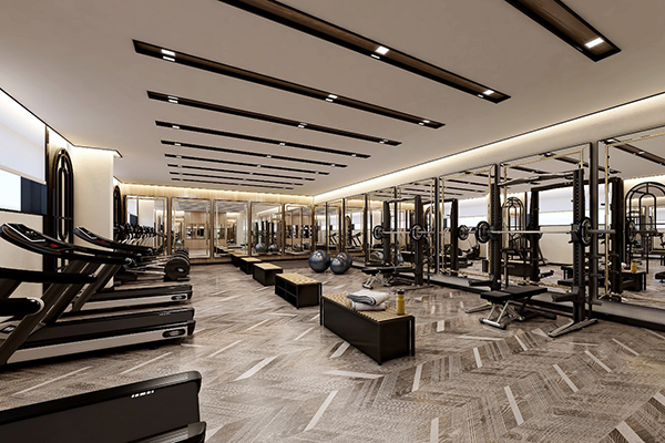 Phòng tập Gym hiện đại được trang bị các thiết bị tập luyện đẳng cấp nhất